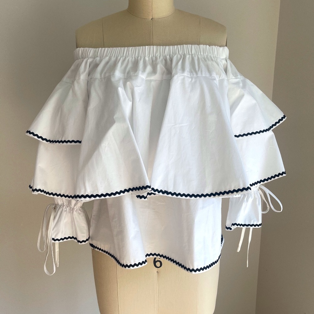Off the Shoulder Ruffle Top